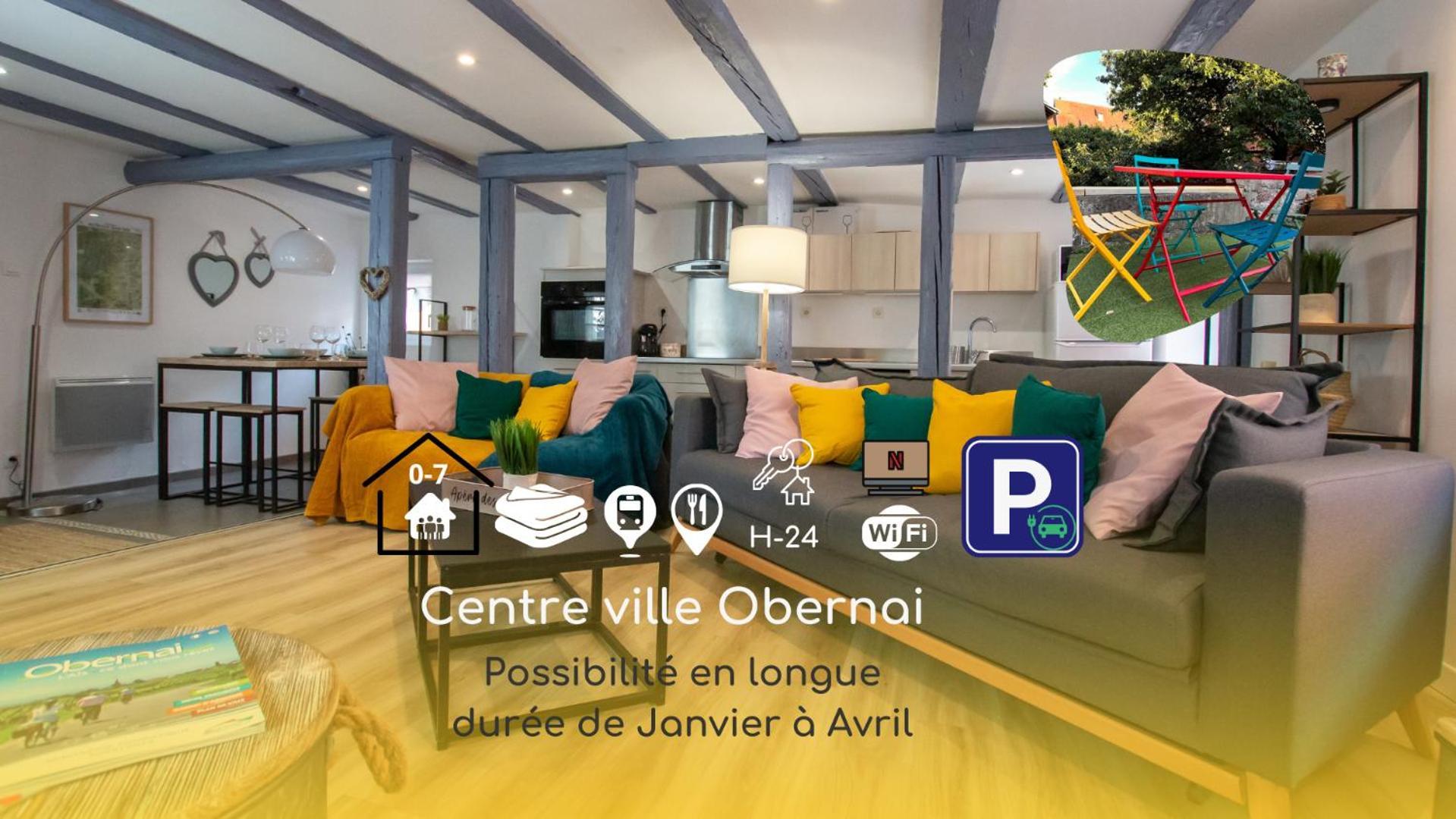 Le Nid Cosy D'Obernai /2Min Centre Ville/Parking Luaran gambar